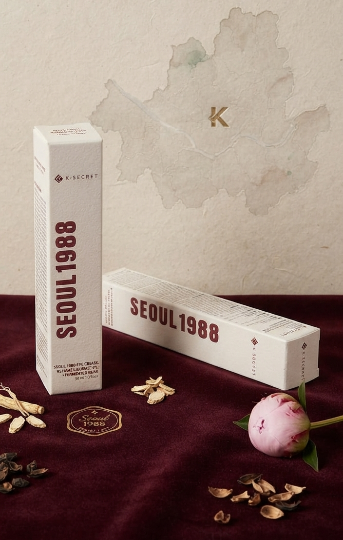 K-SECRET Seoul 1988თვალის კრემი რეტინალით