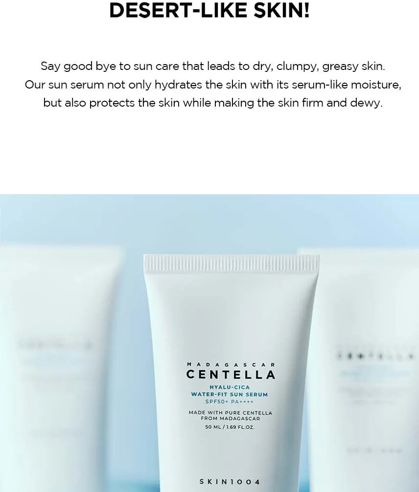 SKIN1004 - Madagascar Centella Hyalu-Cica Water-Fit Sun Serum (SPF 50+ PA++++)