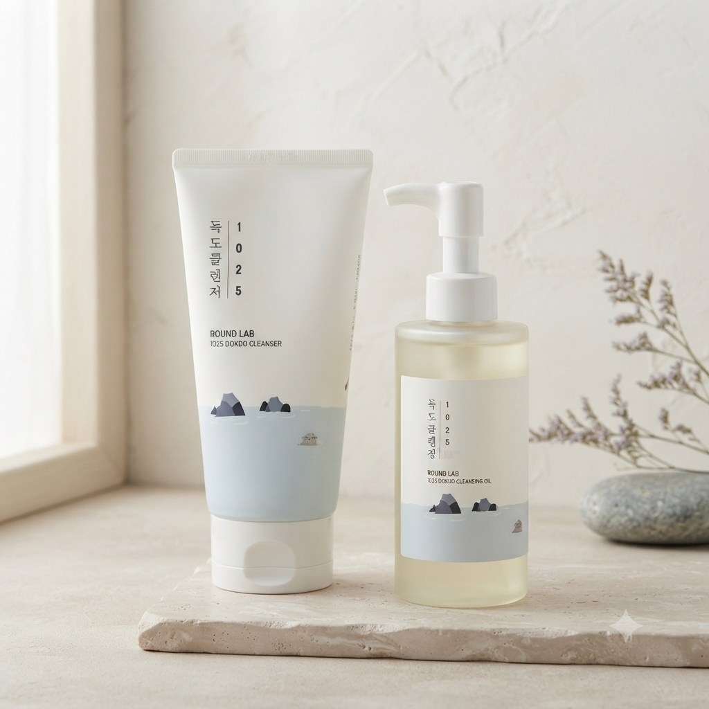 Round Lab 1025 Dokdo - Cleansing Duo