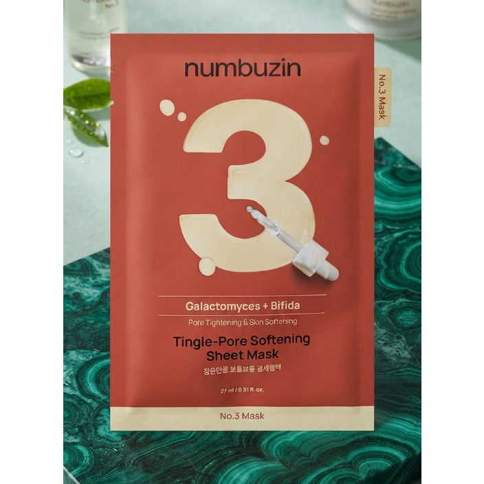 Numbuzin No.3 ფორების შემავიწროებელი და დამარბილებელი ნიღაბი