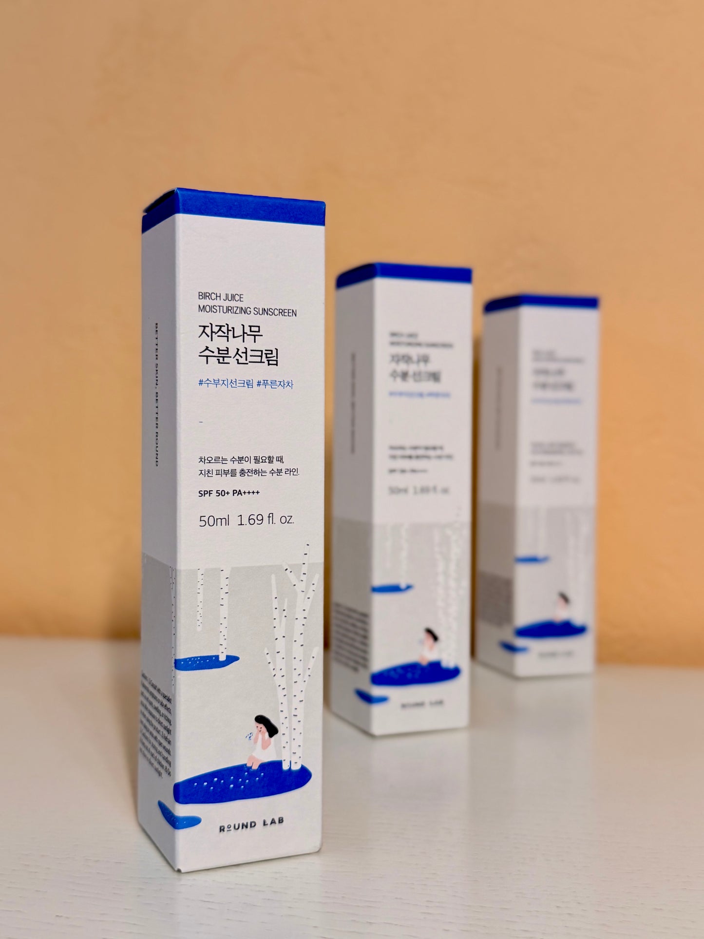 Round Lab – Birch Juice Moisturizing Sunscreen (SPF50+ PA++++)